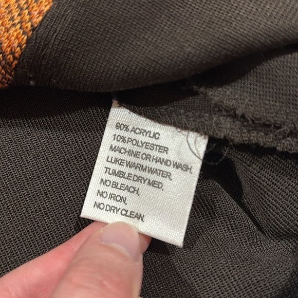 Exclusively Misook Cheetah Knit Zip Front Cardigan Jacket Petite - Picture 9 of 9